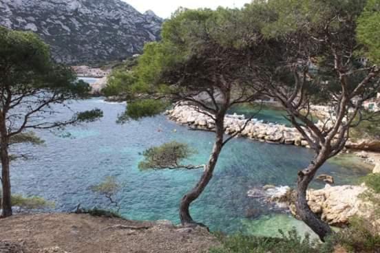 Mon Petit Paradis, Cassis Centre Apt 90 M2, 200 M Mer, Terr Plein Sud, Clim Park Prive Buitenkant foto