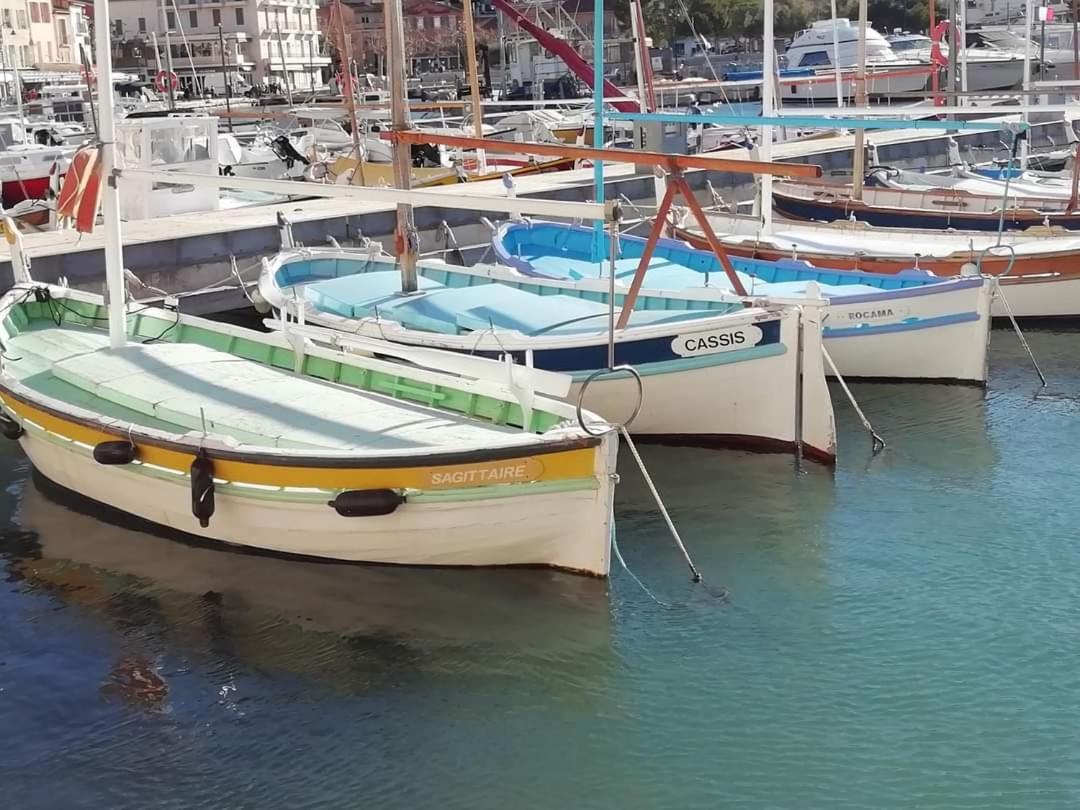 Mon Petit Paradis, Cassis Centre Apt 90 M2, 200 M Mer, Terr Plein Sud, Clim Park Prive Buitenkant foto