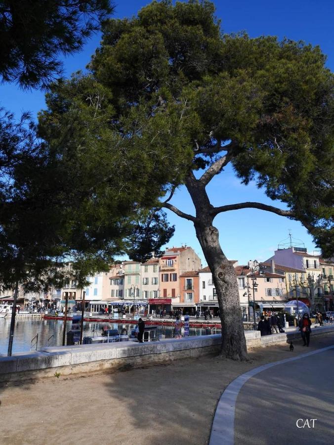 Mon Petit Paradis, Cassis Centre Apt 90 M2, 200 M Mer, Terr Plein Sud, Clim Park Prive Buitenkant foto