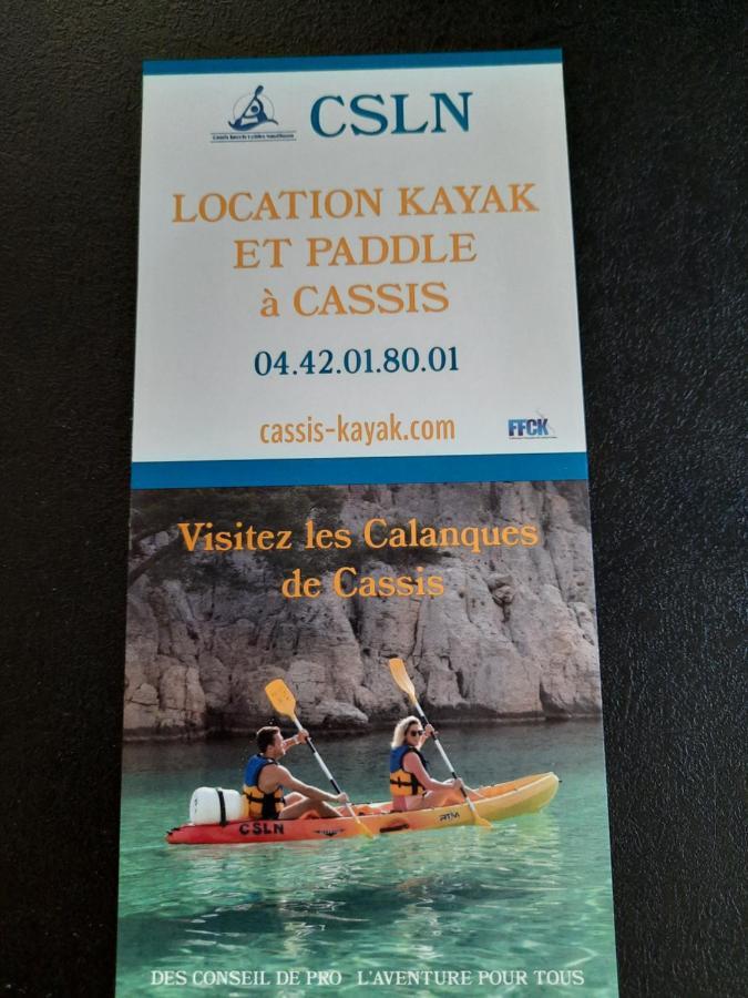 Mon Petit Paradis, Cassis Centre Apt 90 M2, 200 M Mer, Terr Plein Sud, Clim Park Prive Buitenkant foto